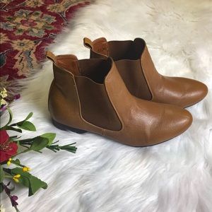 Chinese Laundry Brown Slip-On Booties Sz 8.5